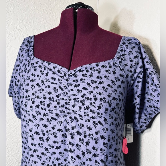 $69 Sz 4x fits 3x 4x ⭐️ NEW WITH TAG Betsey Johnson for Torrid Foxy Mini Dress - Picture 9 of 12